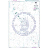 British Admiralty Nautical Chart 4625: Pacific Ocean, Tuvalu to Butaritari